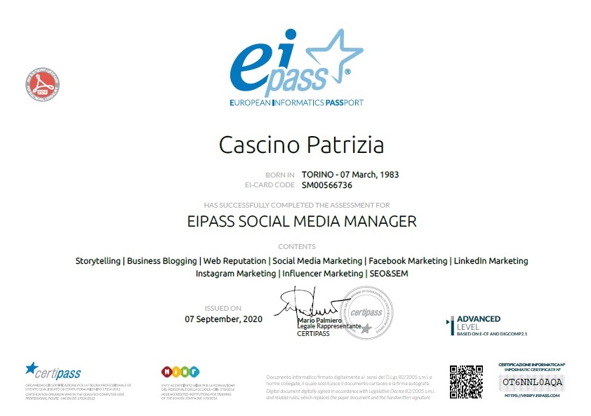 Chi siamo SMM Eipass